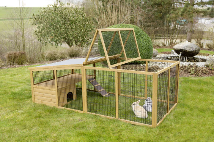 KERBL Freigehege mit Ausbruchsperre